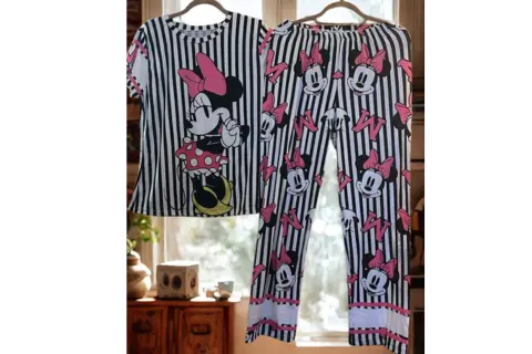 Conjunto de dos piezas minie rosa